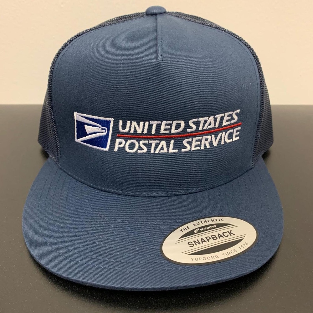 USPS Trucker Snapback Cap Mailman Hat